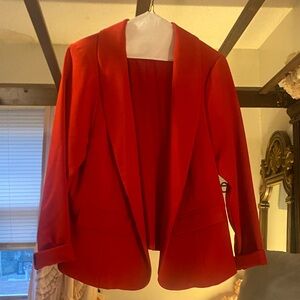 Women's Red Blazer